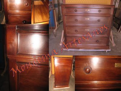 Cómoda de madera: Antes y despues