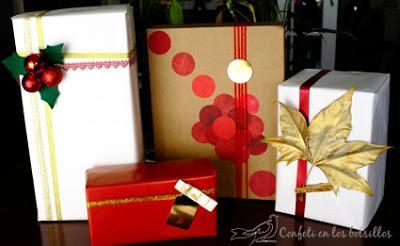 Los paquetes navideños que haremos en el taller