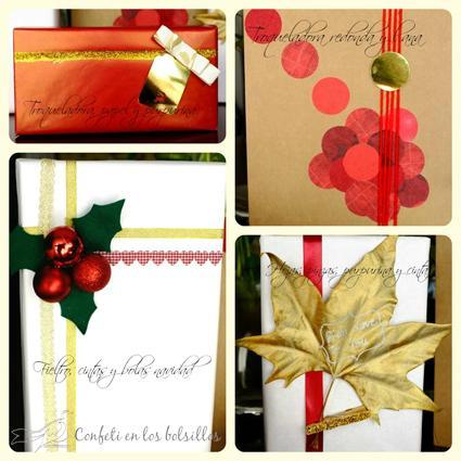 Los paquetes navideños que haremos en el taller