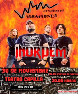 INORDEM: GRABACION CONCIERTO EN DIRECTO