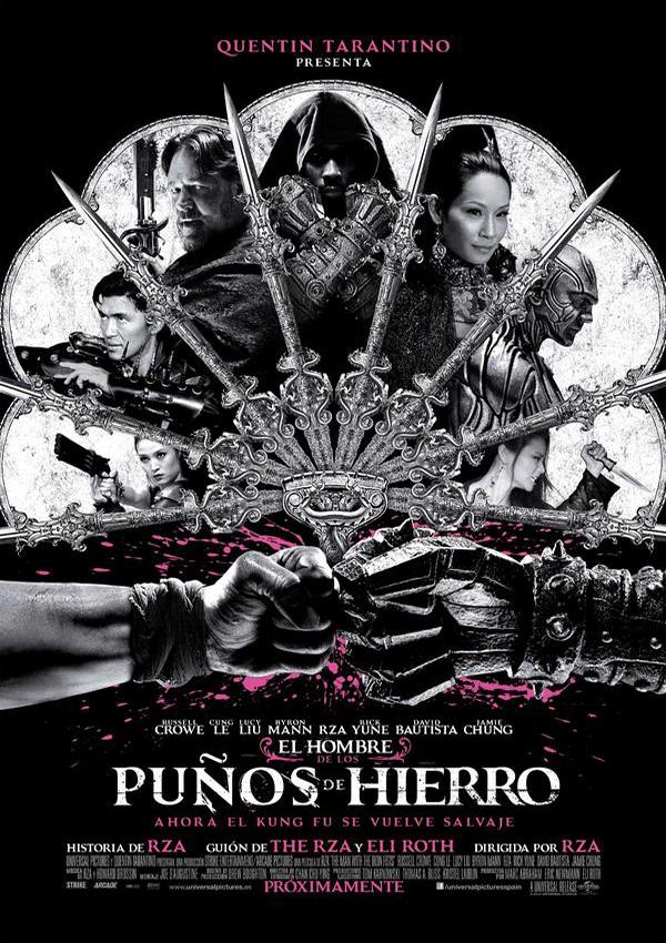Póster: El hombre de los puños de hierro (RZA, 2.012)