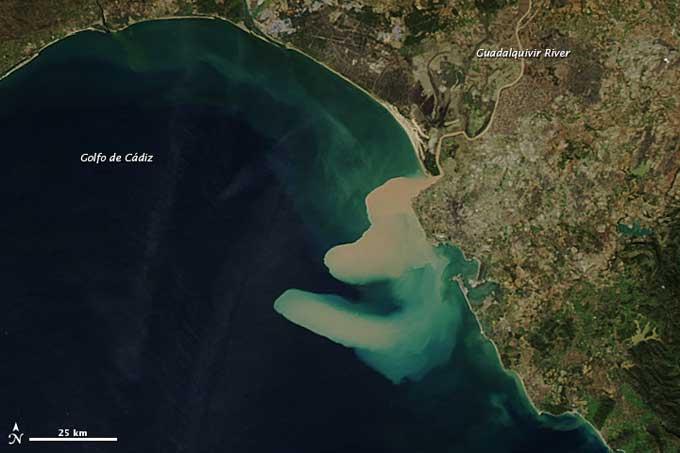 sedimentos en el Golfo de Cádiz 12-11-2012