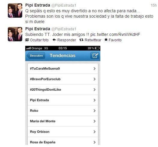 La troleada a Pipi Estrada en Twitter se convierte TT mundial.