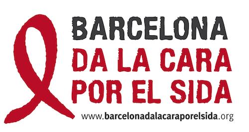 BARCELONA DA LA CARA POR EL SIDA