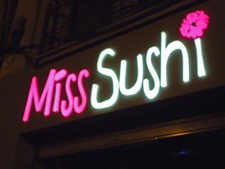 Un sitio para cenar y sorprender - Miss Sushi Un sitio para cenar y sorprender - Miss Sushi