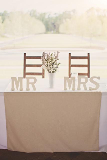 ¡Decora tu boda con letras de madera!