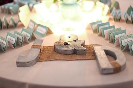 ¡Decora tu boda con letras de madera!