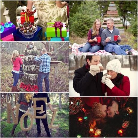 6 ideas for a christmas engagement session