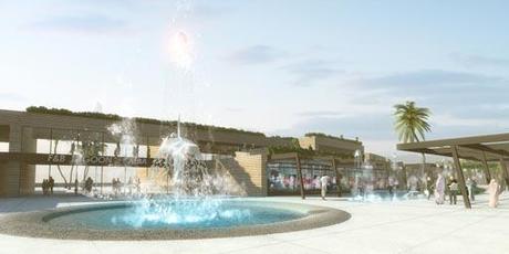 A-cero Projects A-cero presenta una propuesta de espacio lúdico-centro comercial en Emiratos Árabes Unidos