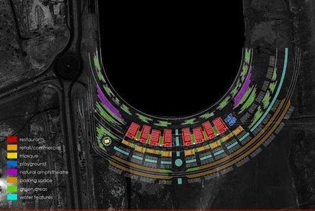 A-cero Projects A-cero presenta una propuesta de espacio lúdico-centro comercial en Emiratos Árabes Unidos