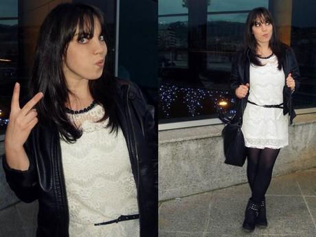 Leather + Lace = ❤