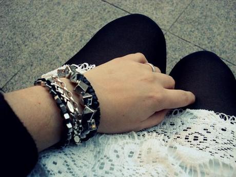 Leather + Lace = ❤