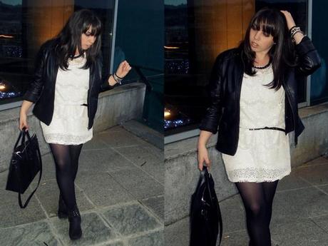 Leather + Lace = ❤