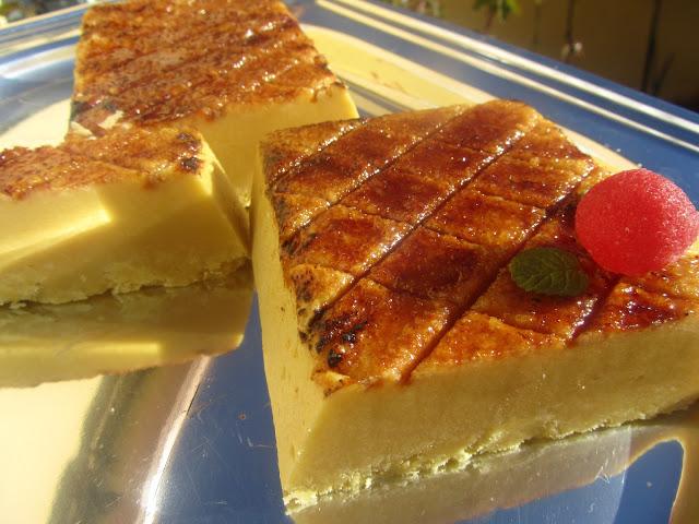 Turrón de crema catalana