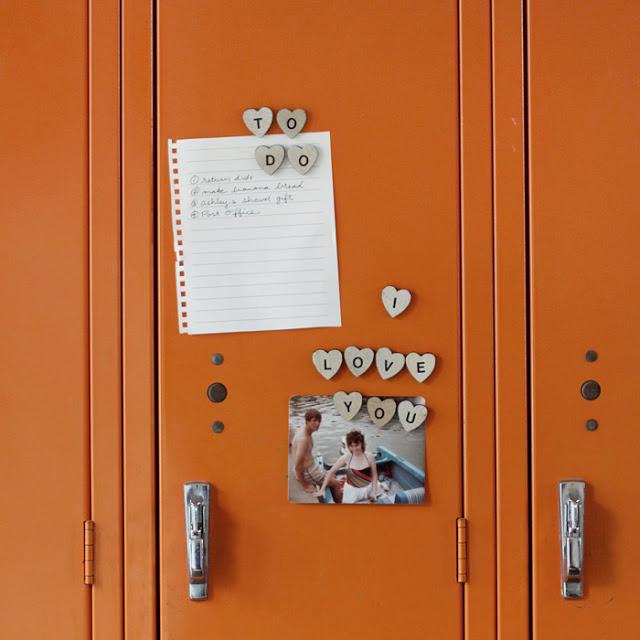 DIY: Abecedario de corazones imantados