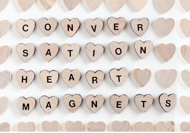 DIY: Abecedario de corazones imantados