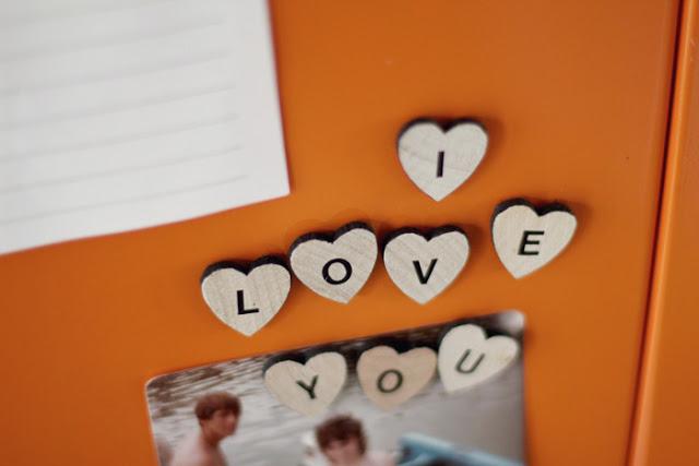 DIY: Abecedario de corazones imantados