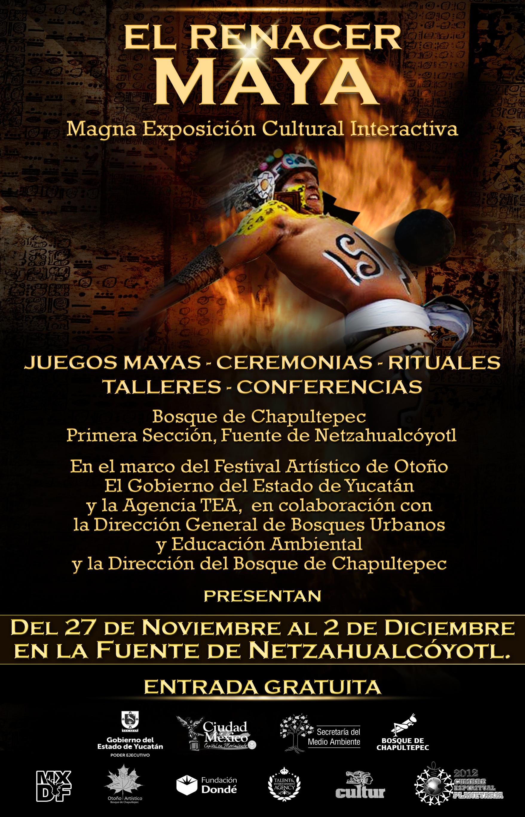 El Renacer Maya – 27 de noviembre al 2 de diciembre