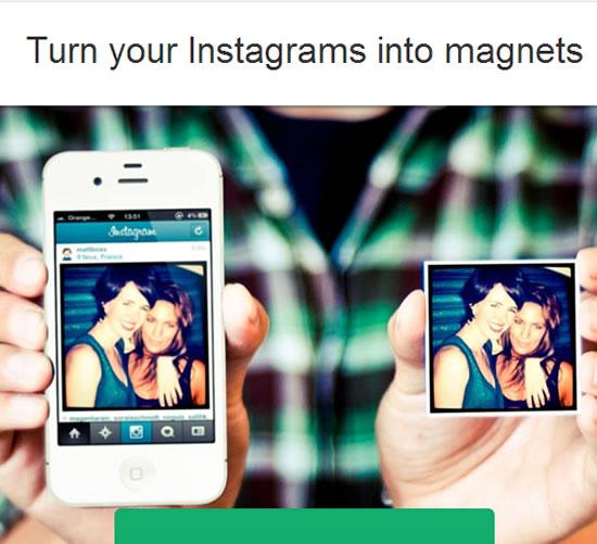 StickyGram: tus fotos de Instagram en imanes personales!