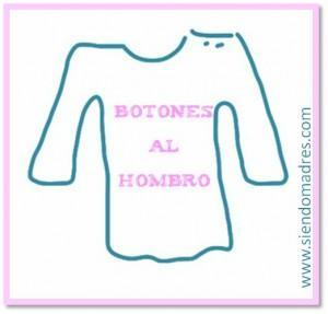 Body de cuello redondo abotonado en el hombro Body de cuello redondo abotonado en el hombro