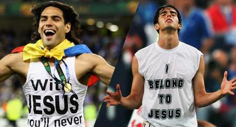 Falcao y Kaká: rivales en el campo, hermanos en la fe