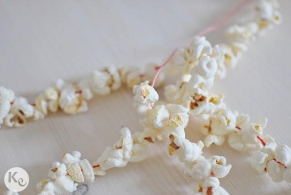 DIY. Pop Corn Garland