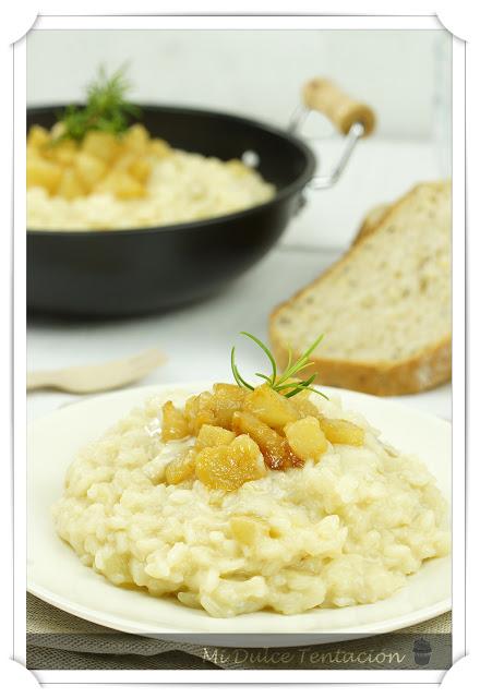 Risotto de Peras y Gorgonzola