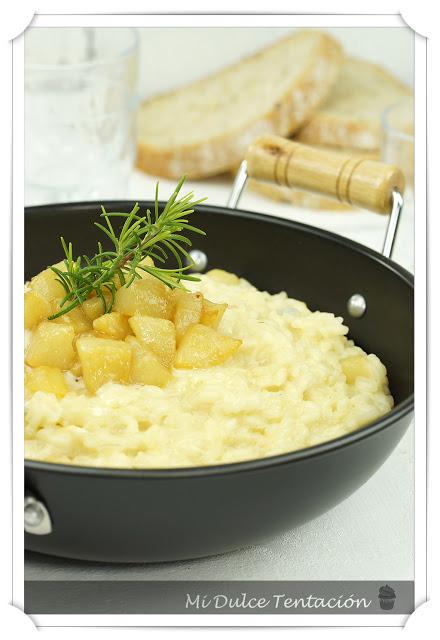 Risotto de Peras y Gorgonzola