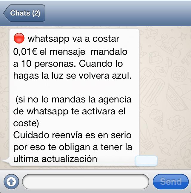 Whatsapp pago