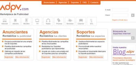 Adpv - Vende espacios publicitarios en tu blog o web y gana dinero