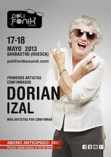 IZAL y DORIAN Primeros Confirmados del Polifonik Sound 2013