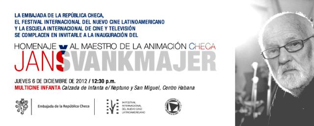 CLASE MAGISTRAL DEL PRODUCTOR DE LOS FILMES DE JAN ŠVANKMAJER (7 DICIEMBRE 2012)