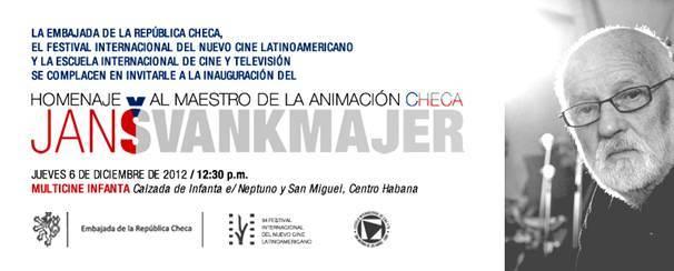 CLASE MAGISTRAL DEL PRODUCTOR DE LOS FILMES DE JAN ŠVANKMAJER (7 DICIEMBRE 2012)