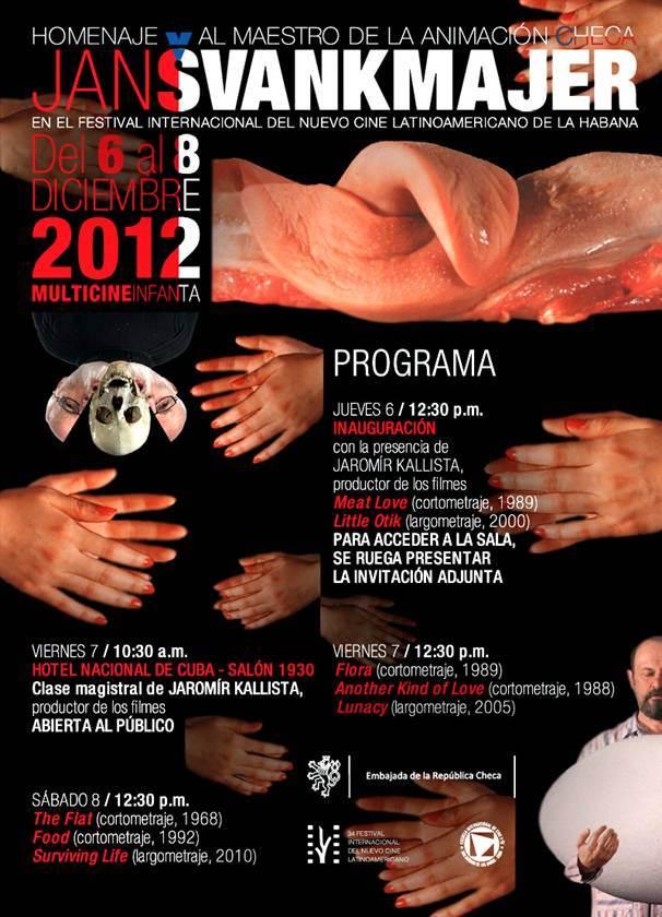 CLASE MAGISTRAL DEL PRODUCTOR DE LOS FILMES DE JAN ŠVANKMAJER (7 DICIEMBRE 2012)