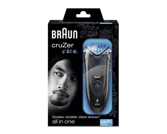 packaging Braun CruZer 5 Face 