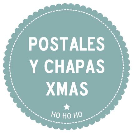 Postales y Chapas navideñas