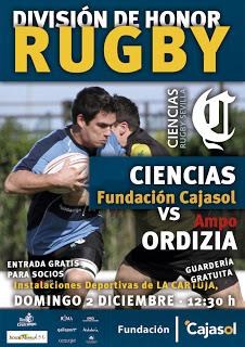 AGENDA DE RUGBY FIN DE SEMANA