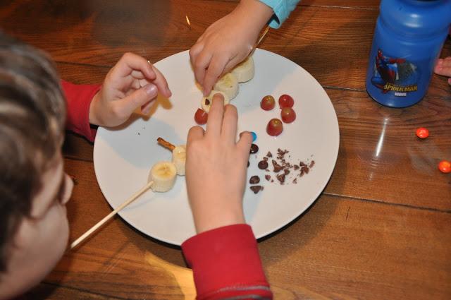 Para merendar: Muñecos de nieve