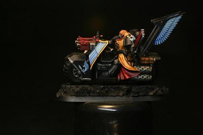 Guilliman Blue de Citadel Glade en los Motoristas del Ala de Muerte de los Ángeles Oscuros