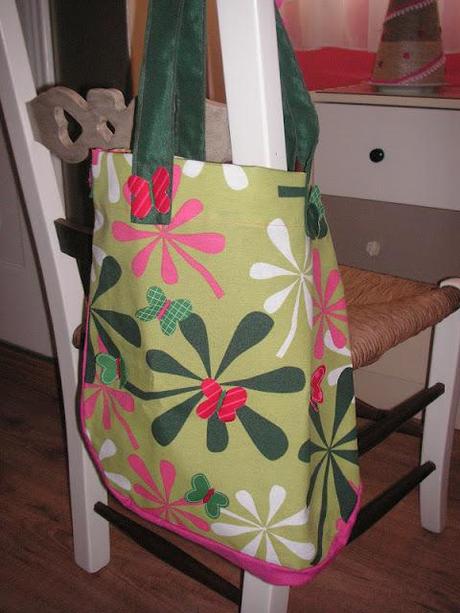 Bolsa con mariposas