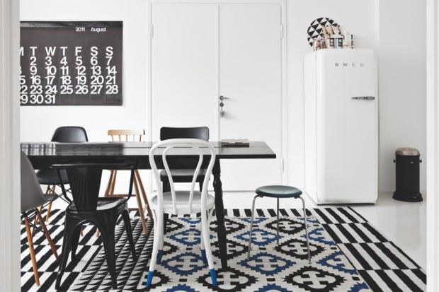 El comedor de una Estilista