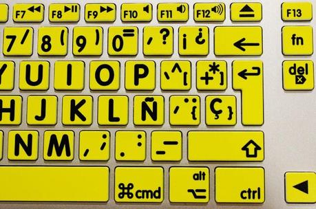 teclado_apple_3 El Nuevo Teclado APPLE AMARILLO-Logic Keyboard