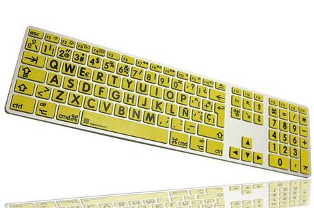 teclado_mac_amarillo El Nuevo Teclado APPLE AMARILLO-Logic Keyboard