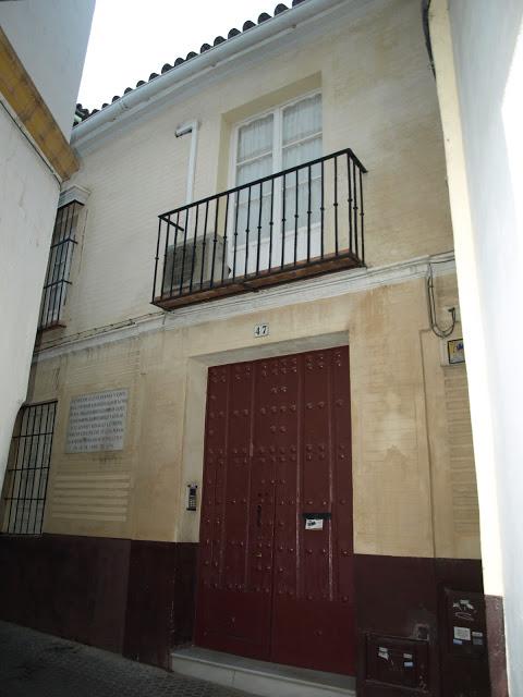 La original sede de la Academia Sevillana de las Buenas Letras