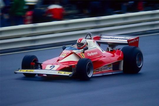 Ferrari 312T2. 1976-1977. Clay Regazzoni