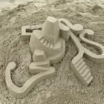 Impresionantes castillos en la arena de Calvin Seibert