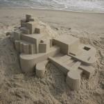 Impresionantes castillos en la arena de Calvin Seibert