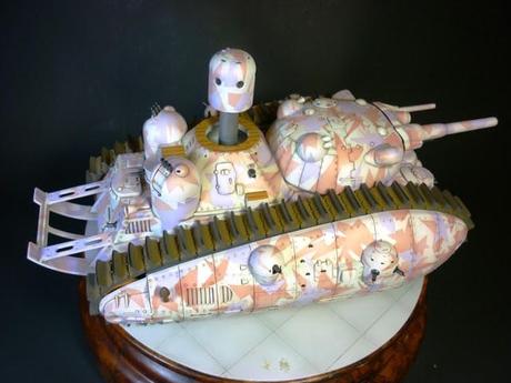 El tanque Akuyaku de Hayao Miyazaki cobra vida