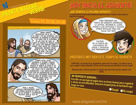 EVANGELIO DOMINICAL EN CÓMIC: (I ADVIENTO) 02 DE DICIEMBRE DEL 2012