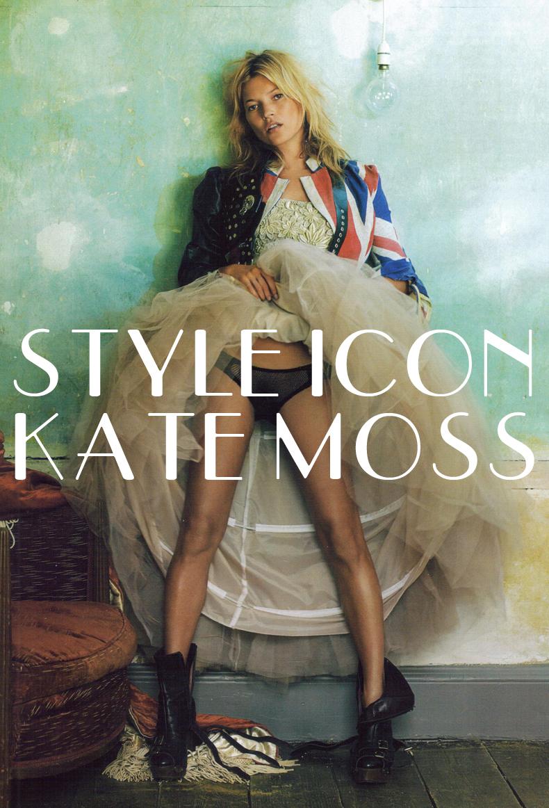 KATE MOSS STYLE ICON